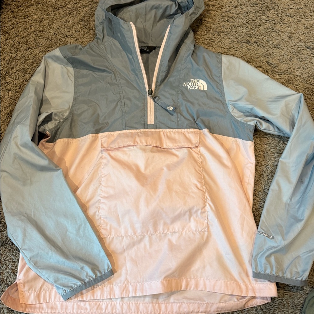 The North Face Light Pink and Gray Jacket